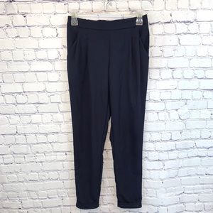 Navy Blue Ankle Pants